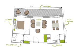 Appartements pour personnes âgées autonomes