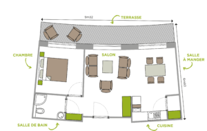 Appartements pour personnes âgées autonomes