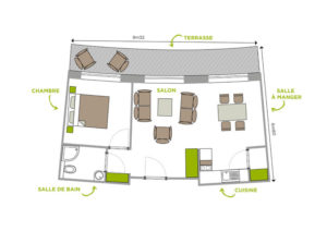 Appartements pour personnes âgées autonomes